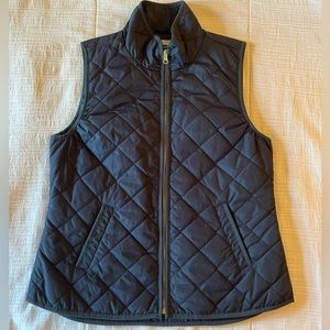 Old Navy, Navy Blue Quilted Vest - Size M